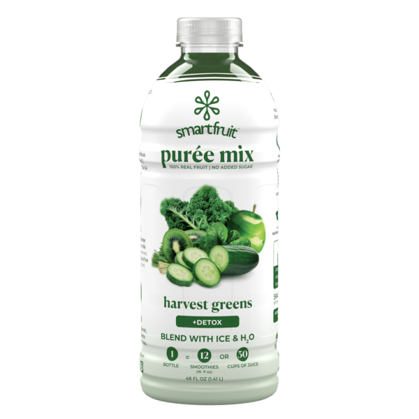 Smartfruit Harvest Greens Puree Mix bottle