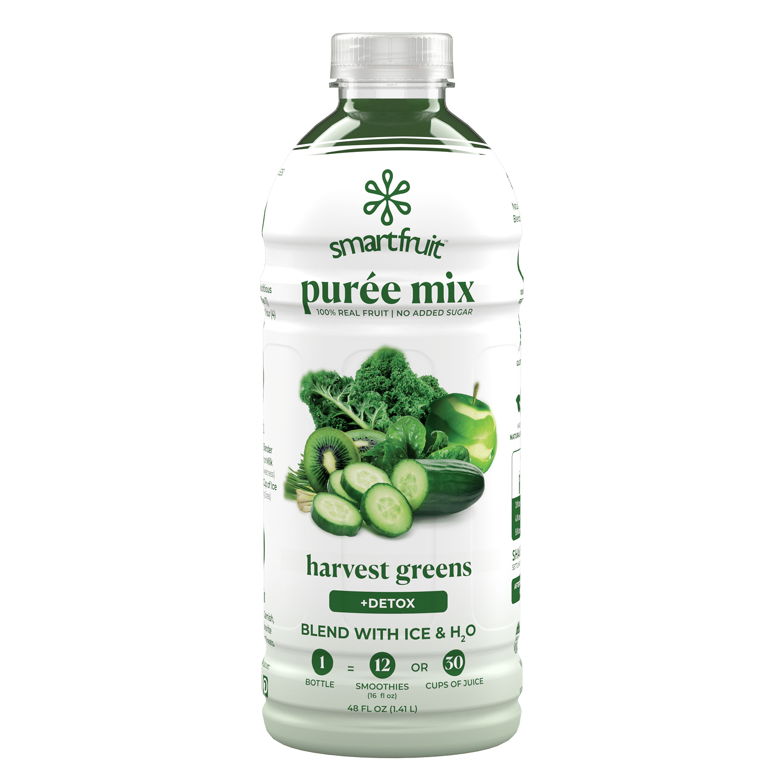 Smartfruit Harvest Greens Puree Mix bottle