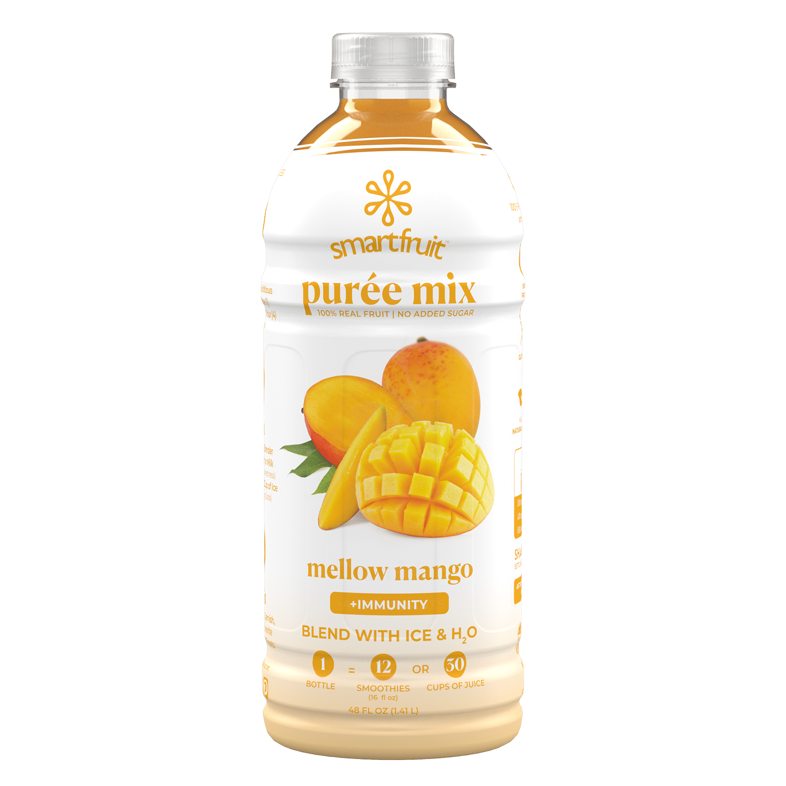 Smartfruit Mellow Mango Puree Mix bottle