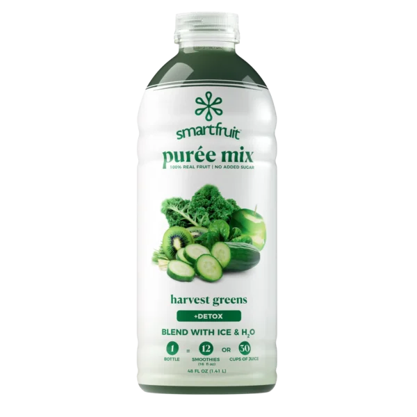 Smartfruit Harvest Greens Puree Mix bottle