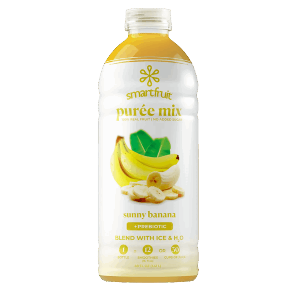 Smartfruit Sunny Banana Puree Mix bottle