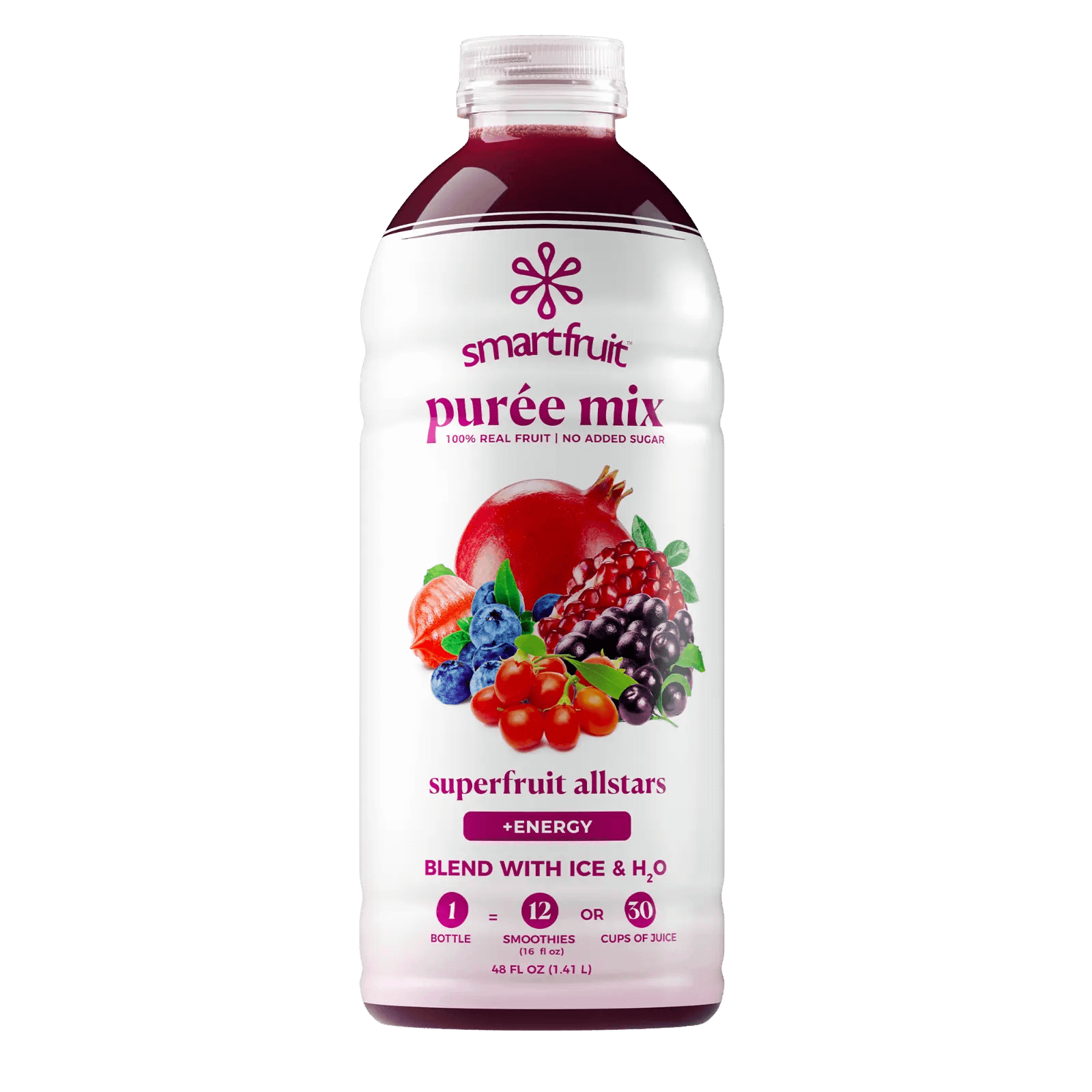 Smartfruit Superfruit Allstars Puree Mix bottle