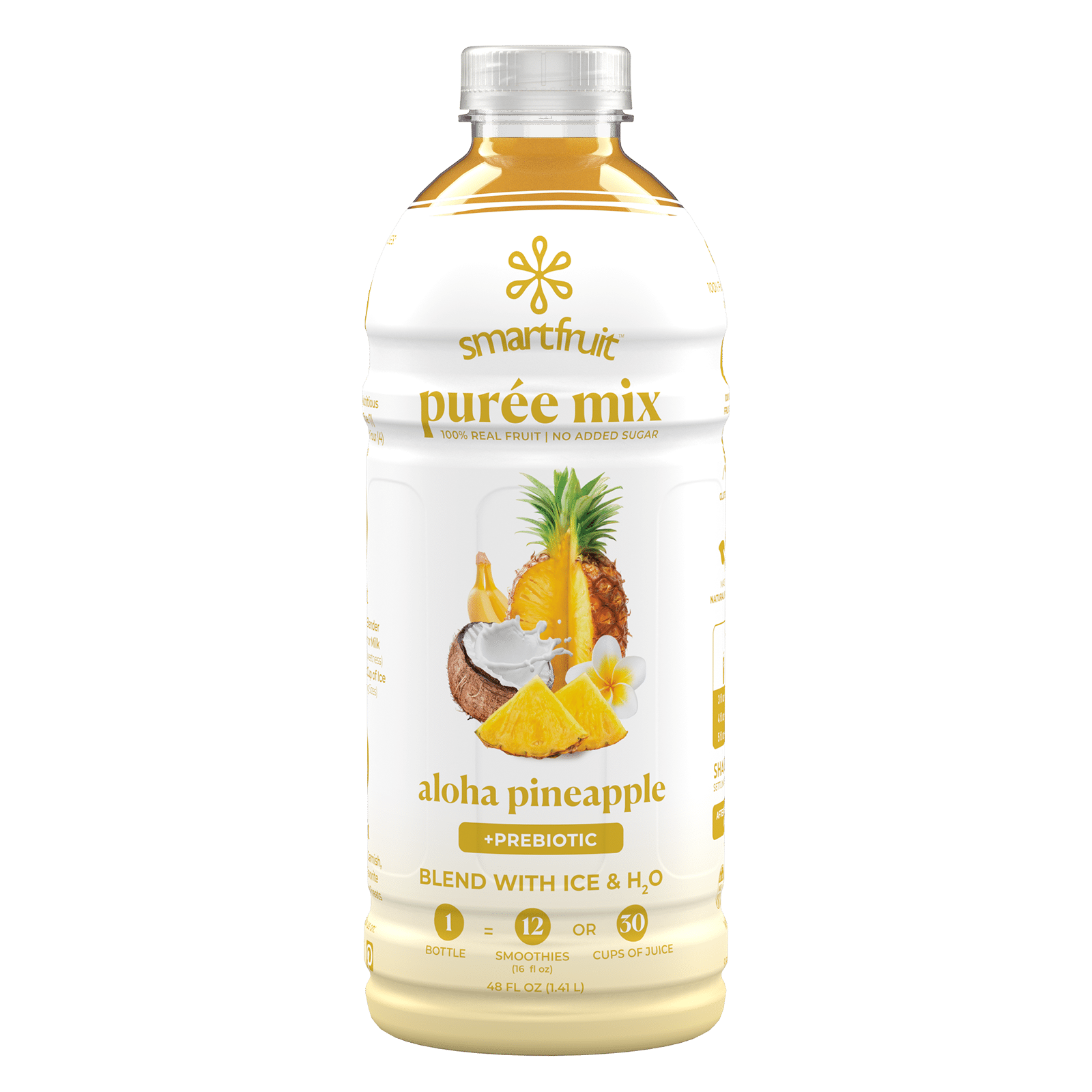 Smartfruit Aloha Pineapple Puree Mix bottle