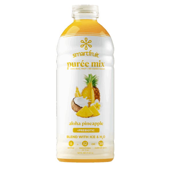Smartfruit Aloha Pineapple Puree Mix bottle