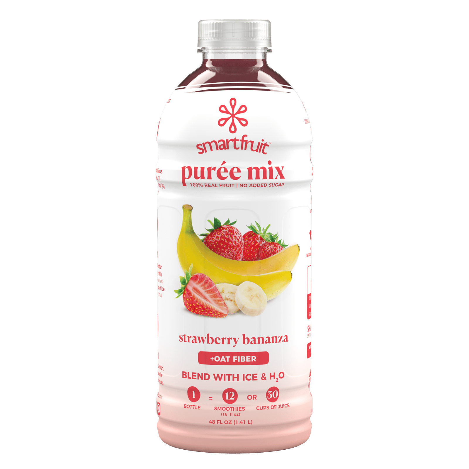 Smartfruit Strawberry Bananza Puree Mix bottle