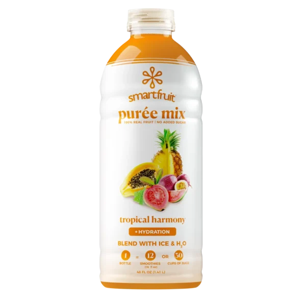 Smartfruit Tropical Harmony Puree Mix bottle