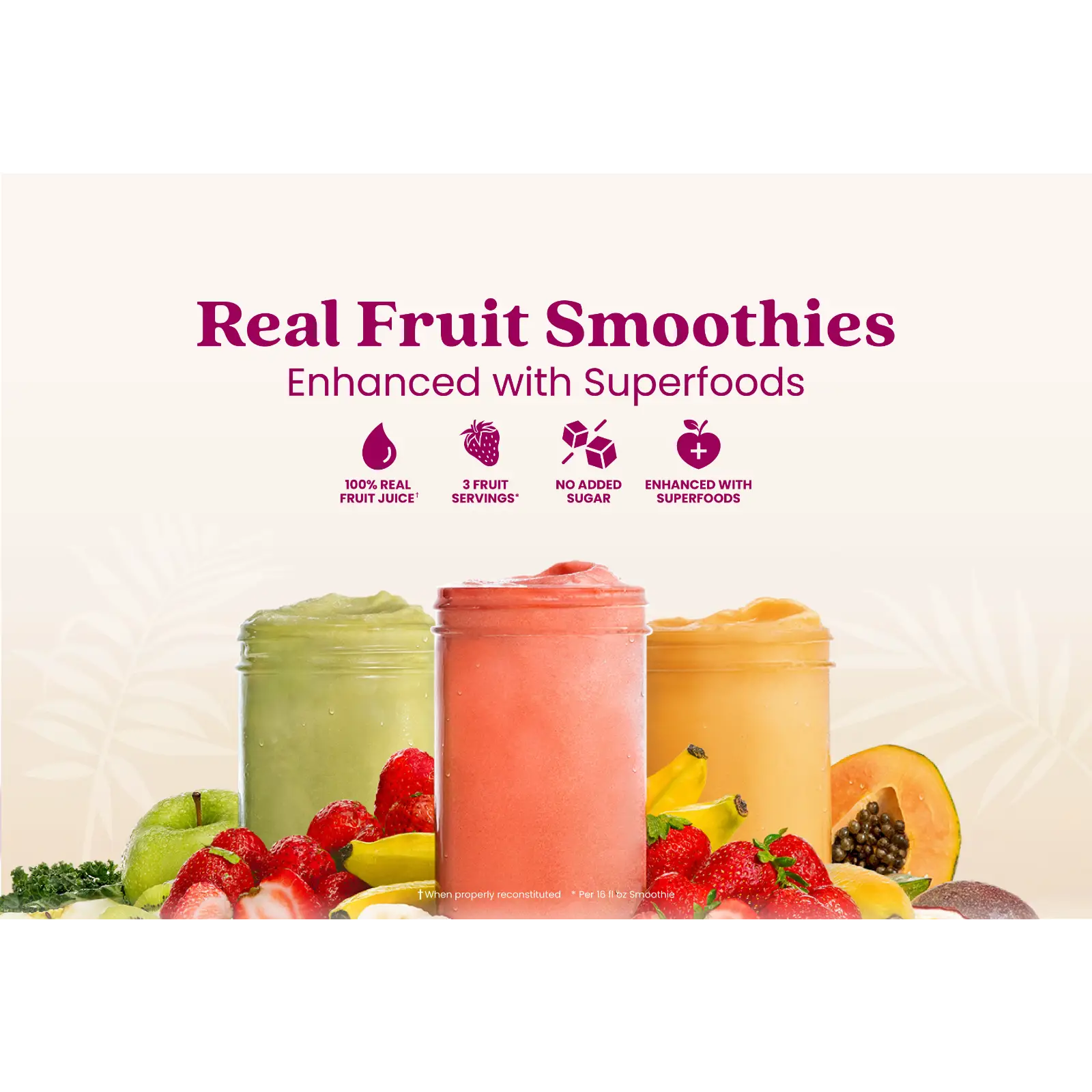 Unbranded Puree Category Poster 2 - Horizontal