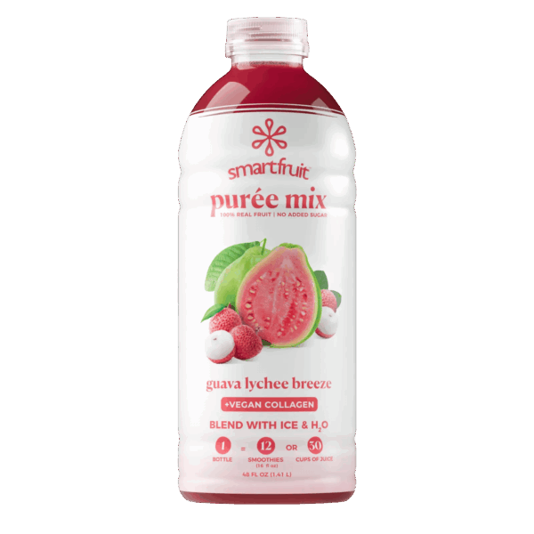Smartfruit Guava Lychee Breeze Puree Mix bottle