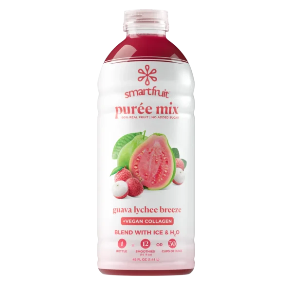 Smartfruit Guava Lychee Breeze Puree Mix bottle