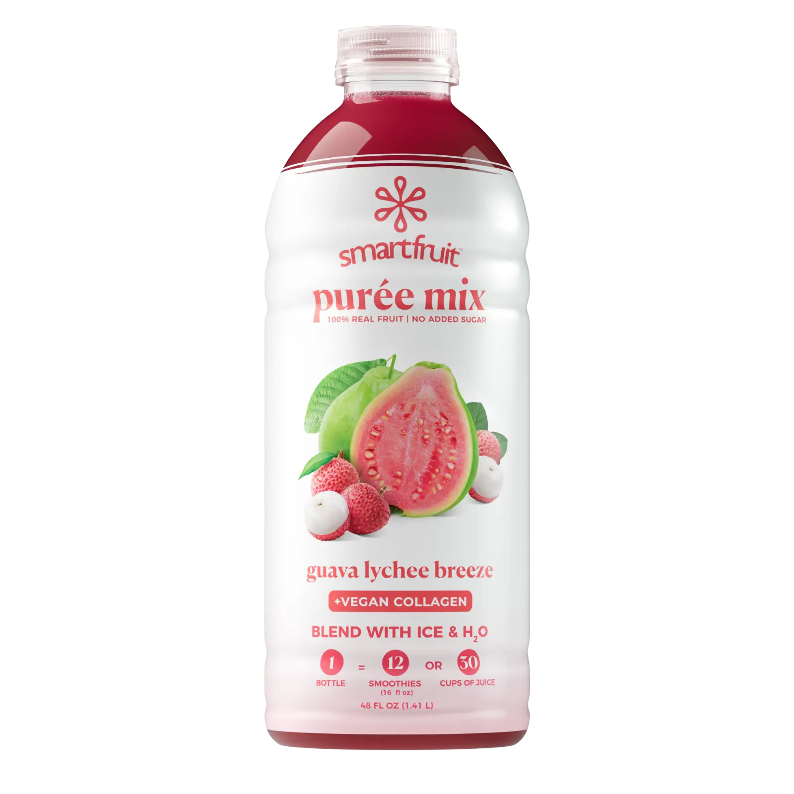Smartfruit Guava Lychee Breeze Puree Mix bottle